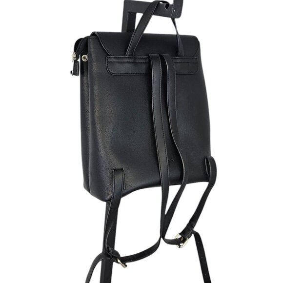 Mia & Luca Zip Top Small Backpack, Vinyl, Faux Leather - Picture 3 of 9